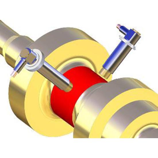 Trasduttore di spostamento induttivo correnti parassite mod. TX